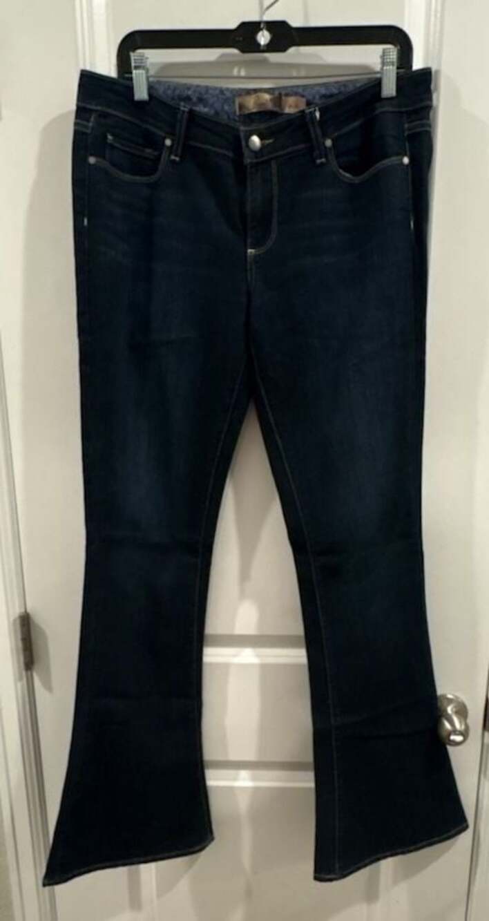 Paige Premium Denim Lou Lou Flare Leg Jeans Size 31